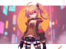 design anime character , cyberpunk character