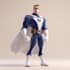 design your realistic superhero cartoonportrait