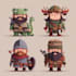 create simple 2d game characters