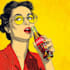 create a pop art advertisement