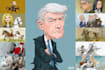 create political and editorial cartoons