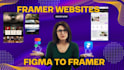 framer website design with animation