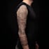 create sleeve tattoo design in geometric style