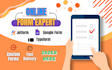 create custom online forms and survey on jotform, google form, cognito form