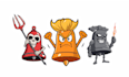 create a fun vector cartoon of any object