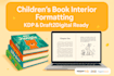 do childrens interior page formatting for kdp publish book on draft2digital