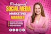be your social media marketing manager for organic growth and meta ads