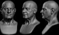 do realistic 3d head 3d face model 3d bust modeling stl file zbrush 3d printing