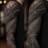 create a tattoo design of tattoo sleevec