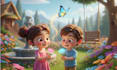 kids storybook, children book illustration, write kids story
