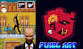 do 8bits 16bits 32bits pixel art spritesheets, tilesets, lofi loops wallpapers