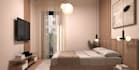 craft 3d interior layout,cozy building,bedroom apartment,laundry,kitchen render
