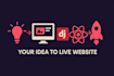 develop full stack websites with django and react
