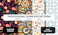 design unique floral botanical seamless pattern for fabric