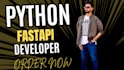 be your fastapi python api developer and do api development