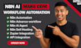 build n8n ai agents, workflows, automations, google opal and retell ai voice