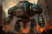draw a warhammer illustration