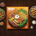 custom food poster art eye catching  designs