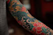 create a tattoo design of tattoo sleeve