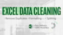 do fast and accurate excel data cleaning splitting and automation