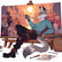 draw anime art style furry characters