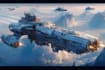 design sci fi spaceship design