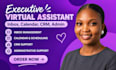 be your personal executive virtual assistant for admin and CRM tasks