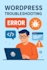 fix any wordpress errors, bugs, or issues fast