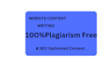 write engaging and SEO optimized website content