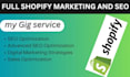 do shopify product seo promotion listing optimization to increase sales
