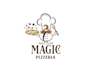 do modern wonderful super food, cooking logo