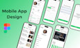design a mobile app UI UX for ios and android