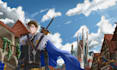draw an anime wallpaper illustration with your character