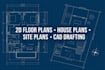 architect 2d house plan 2d site plan architectural plan drafting 2d floor plan