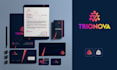 design a professional business logo and complete brand identity and social kit