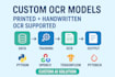 build custom machine learning opencv ocr models for you