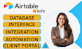 be your airtable expert for database, automation and workflow