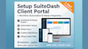 setup suitedash CRM, automation, flows, templates, client portal