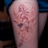 tattoo illustration anime style in lines