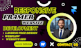 develop responsive framer website, landing page, figma to framer, webflow site