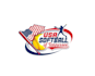create graceful and fantastic softball logo design