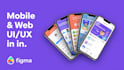 do figma app design, website UI UX design, UI UX design