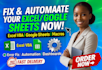 fix, automate your excel spreadsheet, google sheet, excel vba ms excel macros