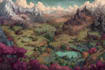 fantasy map design map illustration fantasy map