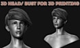 sculpt realistic 3d head 3d bust model full body model face model 3d printing