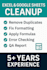 do excel and google sheets data cleanup, formatting, and validation