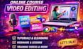 edit your online course video, training, webinar, and screencast videos