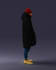 model rig 3d human model, retexture, rotopology, control rig3d, unity game model
