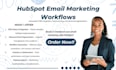 create hubspot email workflows for lead nurturing  automation