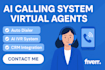 build saas ai telemarketing agent, multi agent virtual bot auto dialer ai ivr